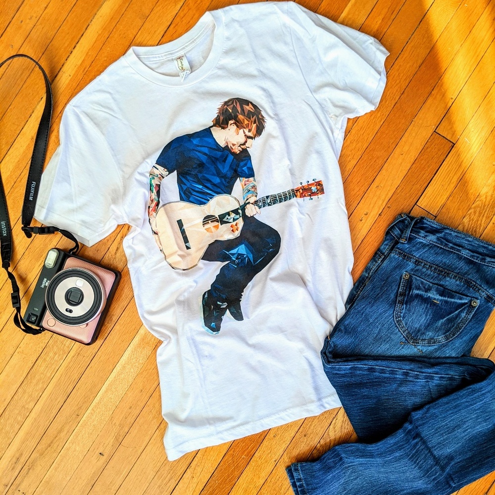 NEW Ed Sheeran Mosaic Band Tee